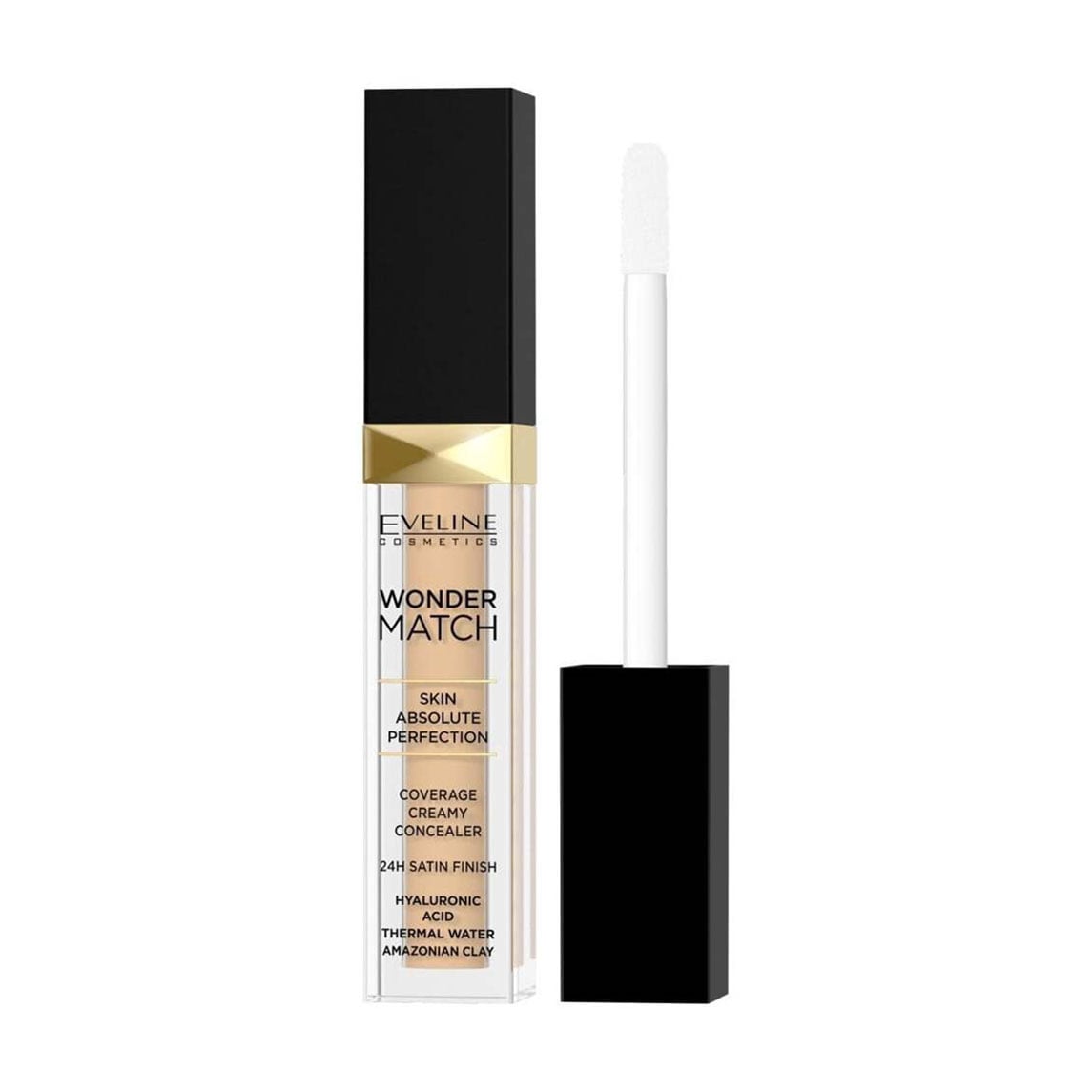 Консилер для обличчя Eveline Cosmetics Wonder Match Coverage Creamy Concealer 10 Light Vanilla, 6.8 мл